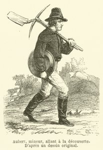 Aubert, mineur, allant à la découverte