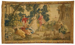 Tapisserie pastorale d