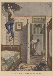 Des cambrioleurs audacieux