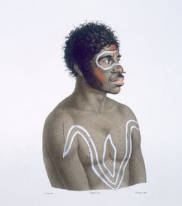 Aborigène australien, 1812 - French School