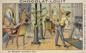Salon de coiffure automatisé en l