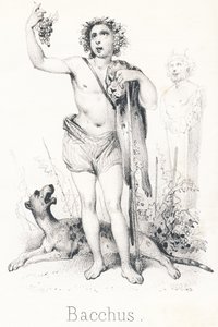 B Bacchus: Fils de Jupiter et Sémélé - French School