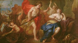 Bacchus et Ariane - French School