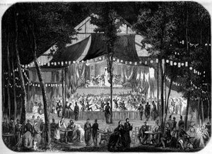 Bal organisé au camp militaire de Châlons, Marne (51) - French School
