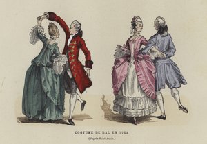 Costume de bal, 1762