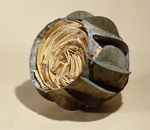 Balle remplie de lettres, jetée dans la Seine lors du Siège de Paris, 1870-71 - French School