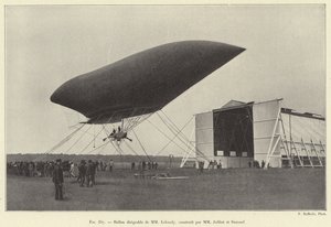 Ballon dirigeable de MM Lebaudy, construit par MM Julliot et Surcouf - French School