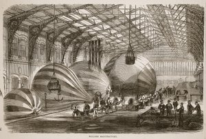 Usine de ballons, illustration de l