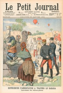 Ballons à travers le Sahara