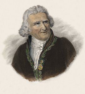 Baron Antoine Augustin Parmentier (1737-1813), pharmacien, diététicien et agronome français. dans "Portraits des Hommes Utiles" - French School