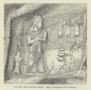 Bas-relief de Susiane - French School