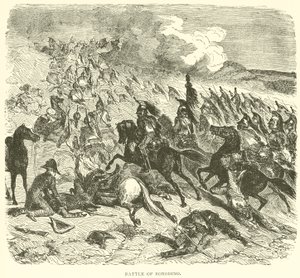 Bataille de Borodino (gravure) - French School