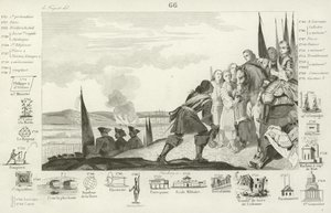 Bataille de Fontenoy, 1745 - French School