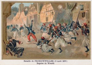 Bataille de Froeschwiller, la reprise de Woerth