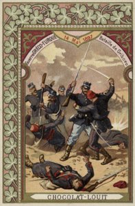 Bataille de Gribovo, guerre gréco-turque, 14 mai 1897 - French School