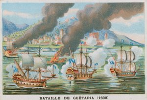 Bataille de Guetaria, 1638 - French School