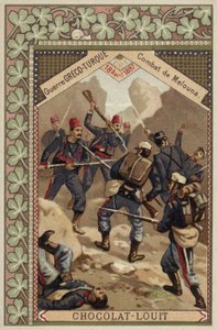 Bataille de Melouna, guerre gréco-turque, 18 avril 1897 - French School