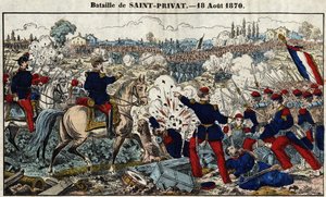 Bataille de Saint-Privat le 18 août