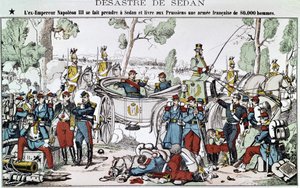 Bataille de Sedan en 1870. L