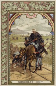 Bataille de Velestino, guerre gréco-turque, 28 avril 1897 - French School