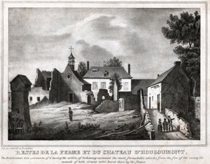 Bataille de Waterloo - French School