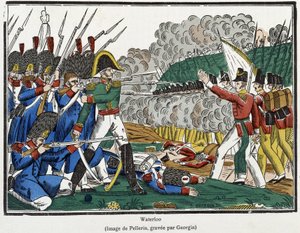 Bataille de Waterloo, 18 juin - French School
