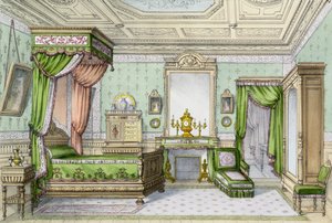 Chambre à coucher de style Renaissance - French School