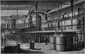 Usine de fabrication de sucre de betterave - French School