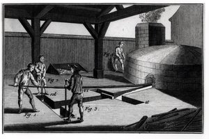 Fabrication de cloches, de l