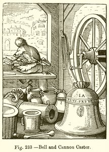 Fondeur de cloches et de canons - French School
