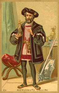 Benvenuto Cellini, artiste italien - French School