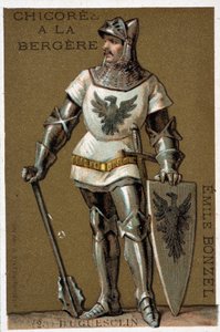 Bertrand du Guesclin (Duguesclin) (v. 1320-1380). Connétable de France - French School