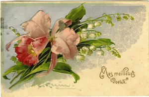 Meilleurs vœux de muguet et de fleurs - French School