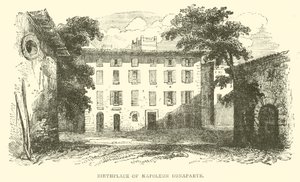 Lieu de naissance de Napoléon Bonaparte - French School