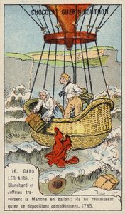 Blanchard et Jeffries réalisent la première traversée réussie de la Manche en montgolfière - French School
