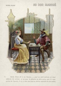 Barbe-Bleue interdit à sa femme d