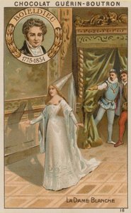 La Dame Blanche - French School