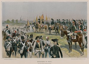 Bonaparte en Italie - French School