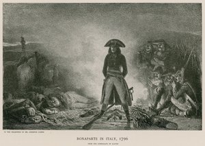 Bonaparte en Italie - French School
