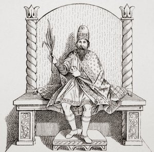 Boniface III de Toscane, margrave de Toscane, alias Boniface IV ou Boniface de Canossa, 985-1052, extrait de L