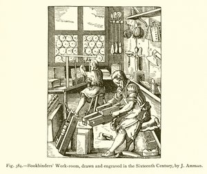 Atelier de relieur - French School