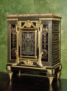 Cabinet Boulle, montures en bronze doré, fin du 17e siècle avec modifications ultérieures