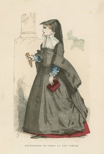 Bourgeoise parisienne, XVIe siècle - French School