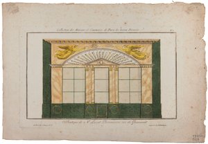Boutique de M. Lescot, pharmacien, rue de Gramont, Paris