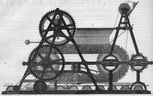 Machine à fabriquer des briques (système Milch) - French School
