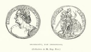 Médaille portrait en bronze de l