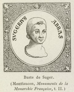 Buste de Suger - French School
