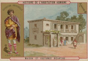 Maison et costumes byzantins