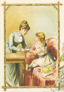 C: Caroline aime le chocolat et le prend chaud chaque matin - French School