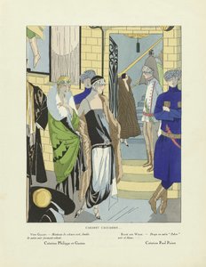 Cabaret Caucasien .., from Art-Gout-Beaute, pub.1920